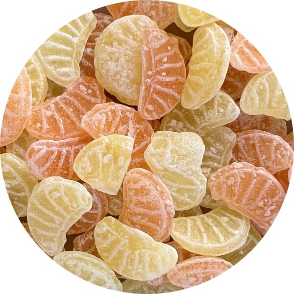 Bonbons goût Orange citron à chambéry