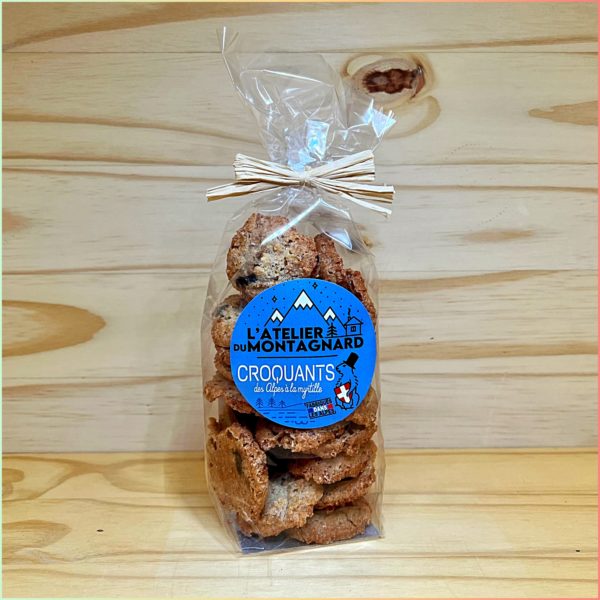 Biscuits Croquants des Alpes à la Myrtille